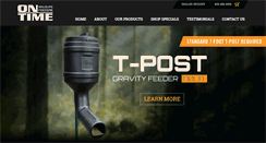 Desktop Screenshot of ontimefeeders.com